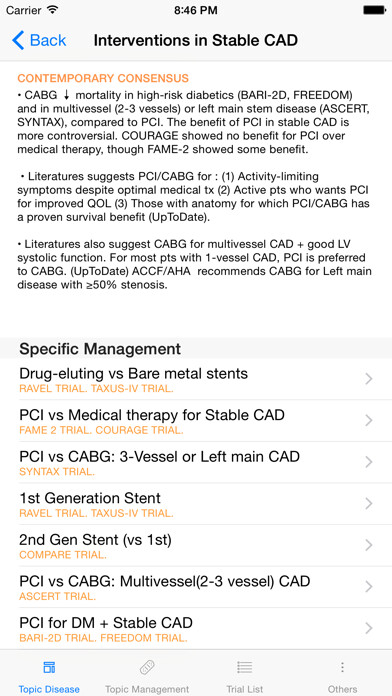 Emulate iPhone app HeartEvidence Pro: Landmark trials in cardiology using MyAndroid Emulate iPhone app HeartEvidence Pro: Landmark trials in cardiology using MyAndroid