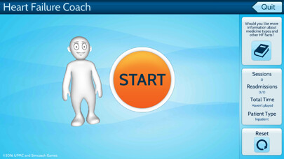 Emulate iPhone app Heart Failure Coach using MyAndroid