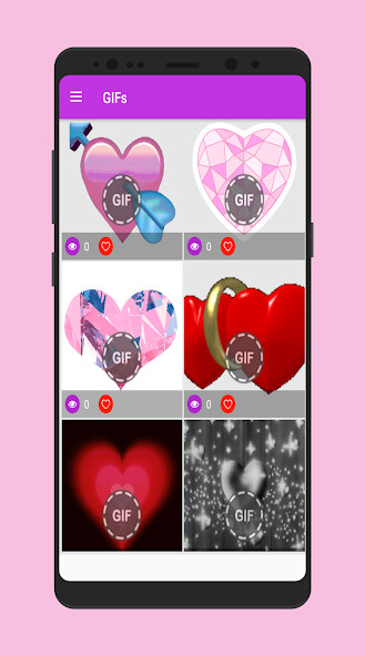 Run android online APK Heart gif from MyAndroid or emulate Heart gif using MyAndroid