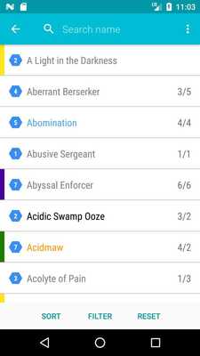 Emulate Android APK HearthBook for Hearthstone 2