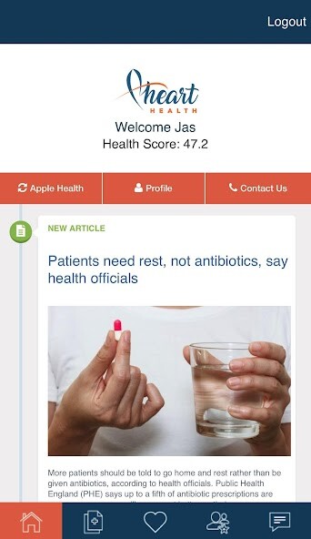 Run android online APK Heart Health from MyAndroid or emulate Heart Health using MyAndroid