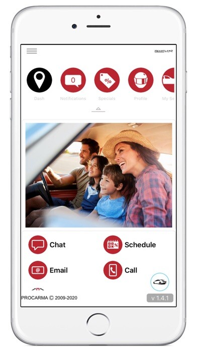 Emulate iPhone app Heartland Automotive Group using MyAndroid Emulate iPhone app Heartland Automotive Group using MyAndroid