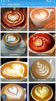 Emulate Android APK Heart Latte Art Emulate Android APK Heart Latte Art