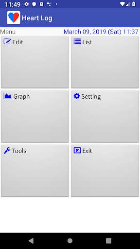 Emulate iPhone app Heart Log using MyAndroid Emulate iPhone app Heart Log using MyAndroid