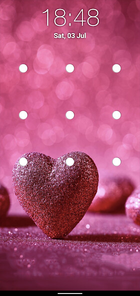 Run android online APK Heart Pattern Lock Screen from MyAndroid or emulate Heart Pattern Lock Screen using MyAndroid