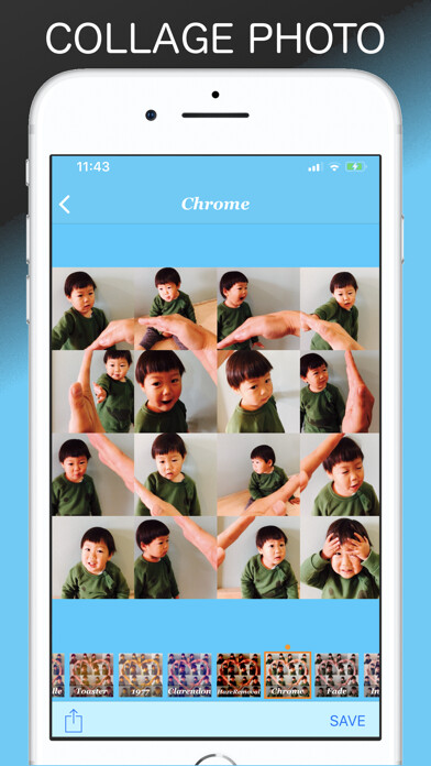 Emulate iPhone app Heart Photo Maker using MyAndroid