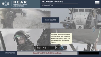 Emulate iPhone app HEAR Training Course using MyAndroid