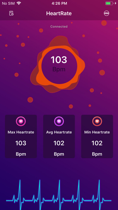 Emulate iPhone app HeartRateTool using MyAndroid Emulate iPhone app HeartRateTool using MyAndroid