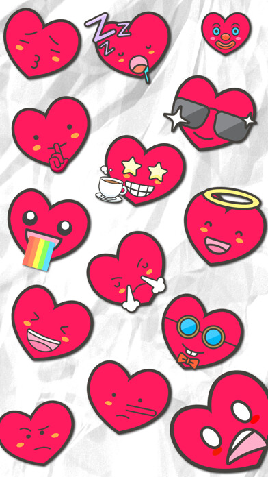 Emulate iPhone app Heartsmoji using MyAndroid Emulate iPhone app Heartsmoji using MyAndroid