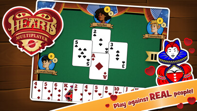 Emulate iPhone app Hearts Multiplayer HD using MyAndroid