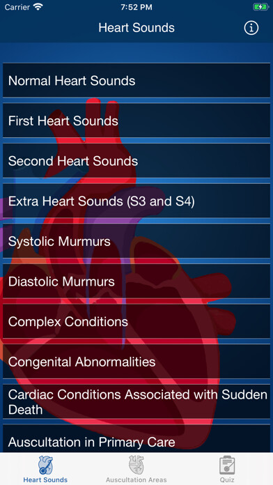 Emulate iPhone app Heart Sounds Auscultation using MyAndroid Emulate iPhone app Heart Sounds Auscultation using MyAndroid
