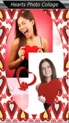 Emulate Android APK Hearts Photo Collage