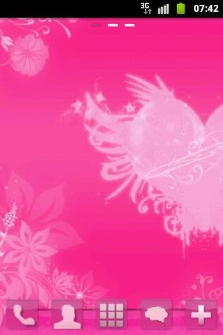 Run android online APK Hearts Pink Theme GO Launcher from MyAndroid or emulate Hearts Pink Theme GO Launcher using MyAndroid