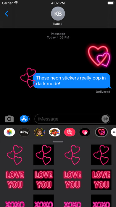 Emulate iPhone app Hearts Plus Animated Neon using MyAndroid Emulate iPhone app Hearts Plus Animated Neon using MyAndroid