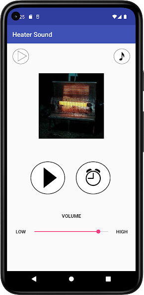 Run android online APK Heater Sound from MyAndroid or emulate Heater Sound using MyAndroid