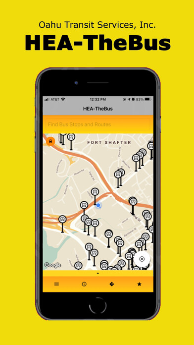 Emulate iPhone app HEA-TheBus using MyAndroid