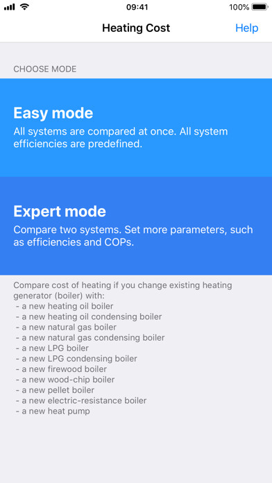 Emulate iPhone app Heating Cost: compare systems using MyAndroid Emulate iPhone app Heating Cost: compare systems using MyAndroid