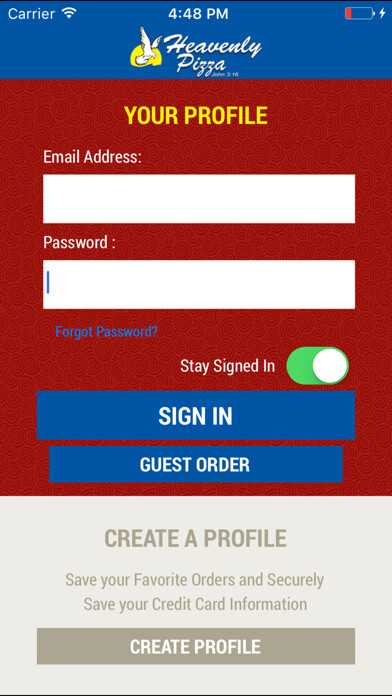 Emulate iPhone app Heavenly Pizza using MyAndroid Emulate iPhone app Heavenly Pizza using MyAndroid