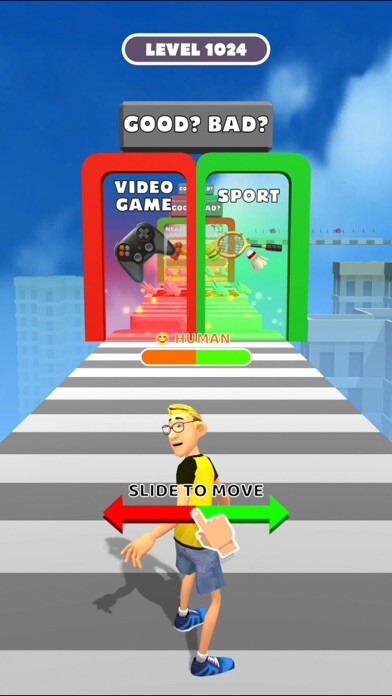 Emulate iPhone app Heaven OR Hell 3D using MyAndroid