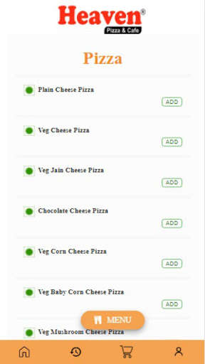 Run android online APK Heaven Pizza from MyAndroid or emulate Heaven Pizza using MyAndroid