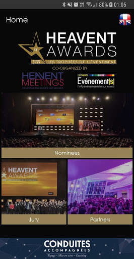 Run android online APK Heavent Awards from MyAndroid or emulate Heavent Awards using MyAndroid