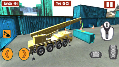 Emulate iPhone app Heavy construction crane 2017 using MyAndroid
