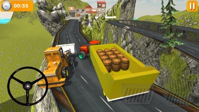 Emulate iPhone app Heavy Duty Cargo Tractor using MyAndroid