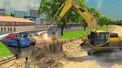 Emulate iPhone app Heavy hill climb cutter excavator 3d using MyAndroid Emulate iPhone app Heavy hill climb cutter excavator 3d using MyAndroid