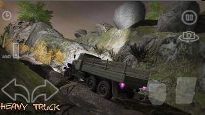 Emulate iPhone app Heavy Truck Offroad Racing using MyAndroid