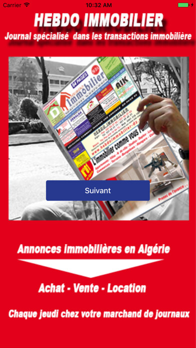 Emulate iPhone app Hebdo Immobilier using MyAndroid Emulate iPhone app Hebdo Immobilier using MyAndroid