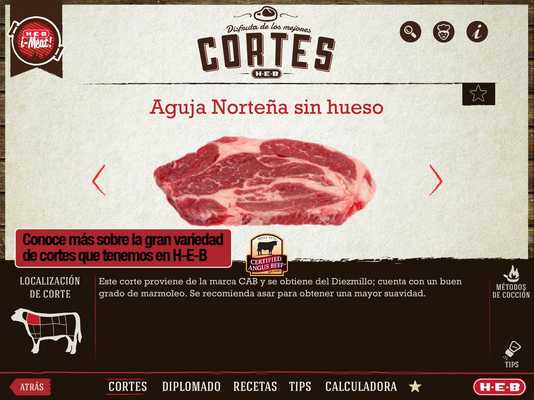 Emulate Android APK H-E-B i-Meat! para Tablet Emulate Android APK H-E-B i-Meat! para Tablet