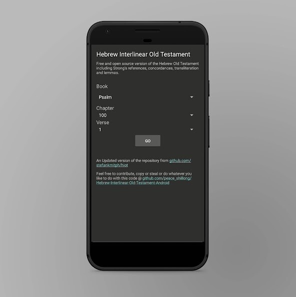 Run android online APK Hebrew Interlinear Old Testament from MyAndroid or emulate Hebrew Interlinear Old Testament using MyAndroid