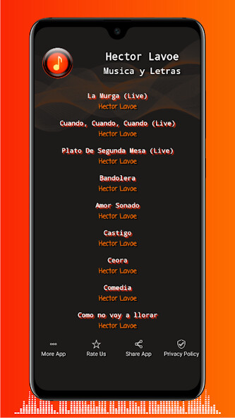 Run android online APK Hector Lavoe Musica from MyAndroid or emulate Hector Lavoe Musica using MyAndroid