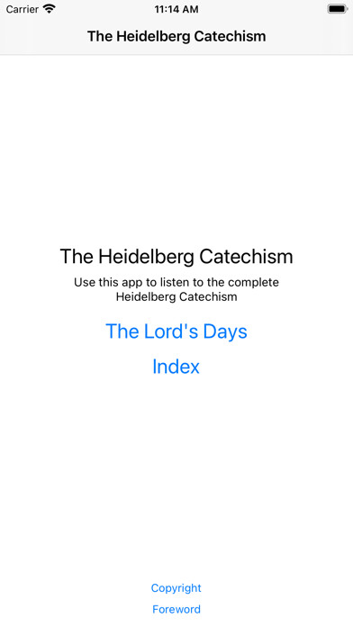 Run android online APK Heidelberg Catechism from MyAndroid or emulate Heidelberg Catechism using MyAndroid