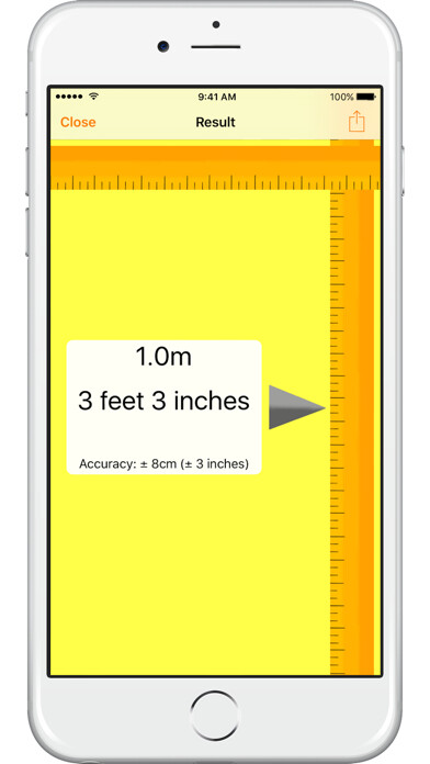Emulate iPhone app Height Ruler (Barometer) using MyAndroid