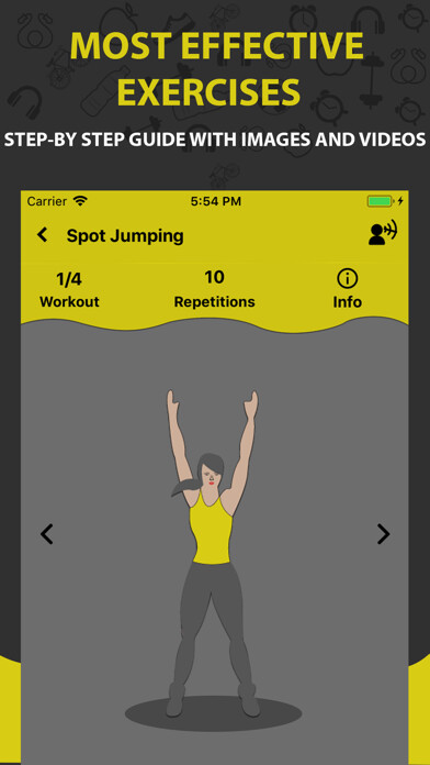 Emulate iPhone app Height Workout Fitness App using MyAndroid