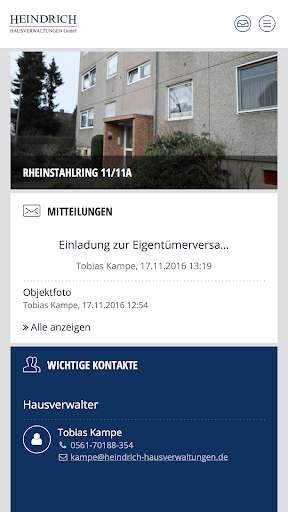 Run android online APK Heindrich Immobilien from MyAndroid or emulate Heindrich Immobilien using MyAndroid