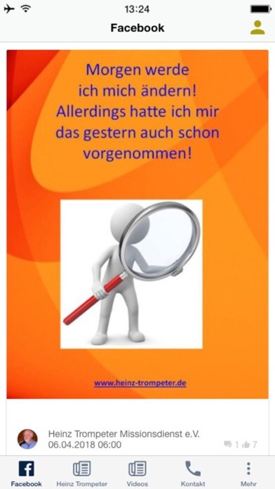 Emulate iPhone app Heinz Trompeter using MyAndroid Emulate iPhone app Heinz Trompeter using MyAndroid