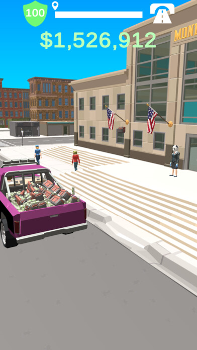 Emulate iPhone app Heist Getaway using MyAndroid