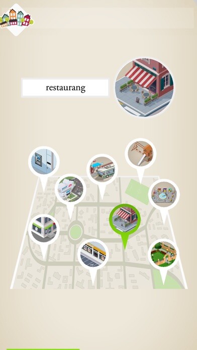 Emulate iPhone app Hej Min stad using MyAndroid