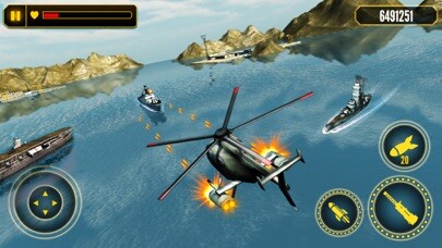 Emulate iPhone app Helicopter Battle Combat 3D using MyAndroid Emulate iPhone app Helicopter Battle Combat 3D using MyAndroid