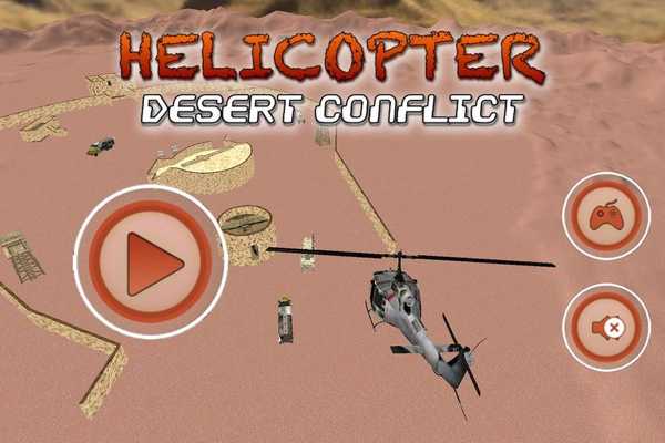 Emulate Android APK Helicopter Desert Conflict