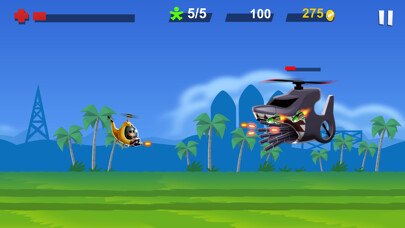 Emulate iPhone app Helicopter Fight Attack Games using MyAndroid