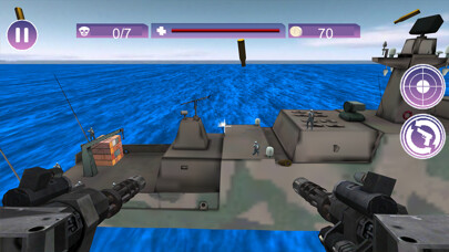Emulate iPhone app Helicopter Gunner: Sea Battle Real War Game using MyAndroid