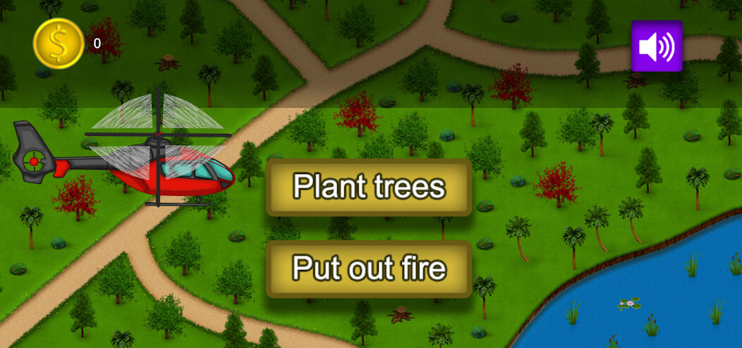 Run android online APK Helicopter: Putting out fires and planting trees from MyAndroid or emulate Helicopter: Putting out fires and planting trees using MyAndroid Run android online APK Helicopter: Putting out fires and planting trees from MyAndroid or emulate Helicopter: Putting out fires and planting trees using MyAndroid