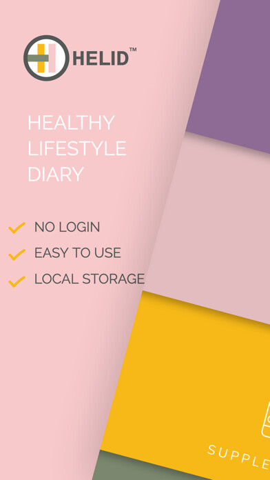 Emulate iPhone app Helid: Healthy Lifestyle Diary using MyAndroid