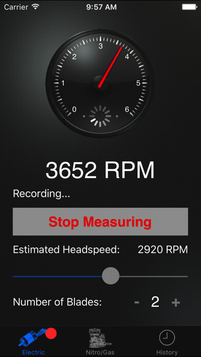 Emulate iPhone app HeliTach using MyAndroid