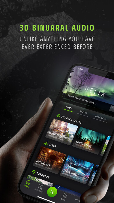 Emulate iPhone app Helix - 3D Audio Experiences using MyAndroid Emulate iPhone app Helix - 3D Audio Experiences using MyAndroid