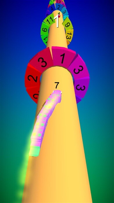 Emulate iPhone app Helix Snake Block-Double Jump using MyAndroid Emulate iPhone app Helix Snake Block-Double Jump using MyAndroid