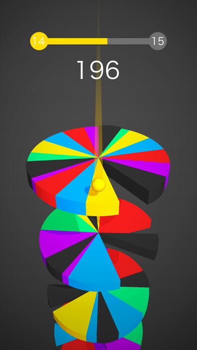 Emulate iPhone app Helix Switch - Color Ball Jump using MyAndroid Emulate iPhone app Helix Switch - Color Ball Jump using MyAndroid